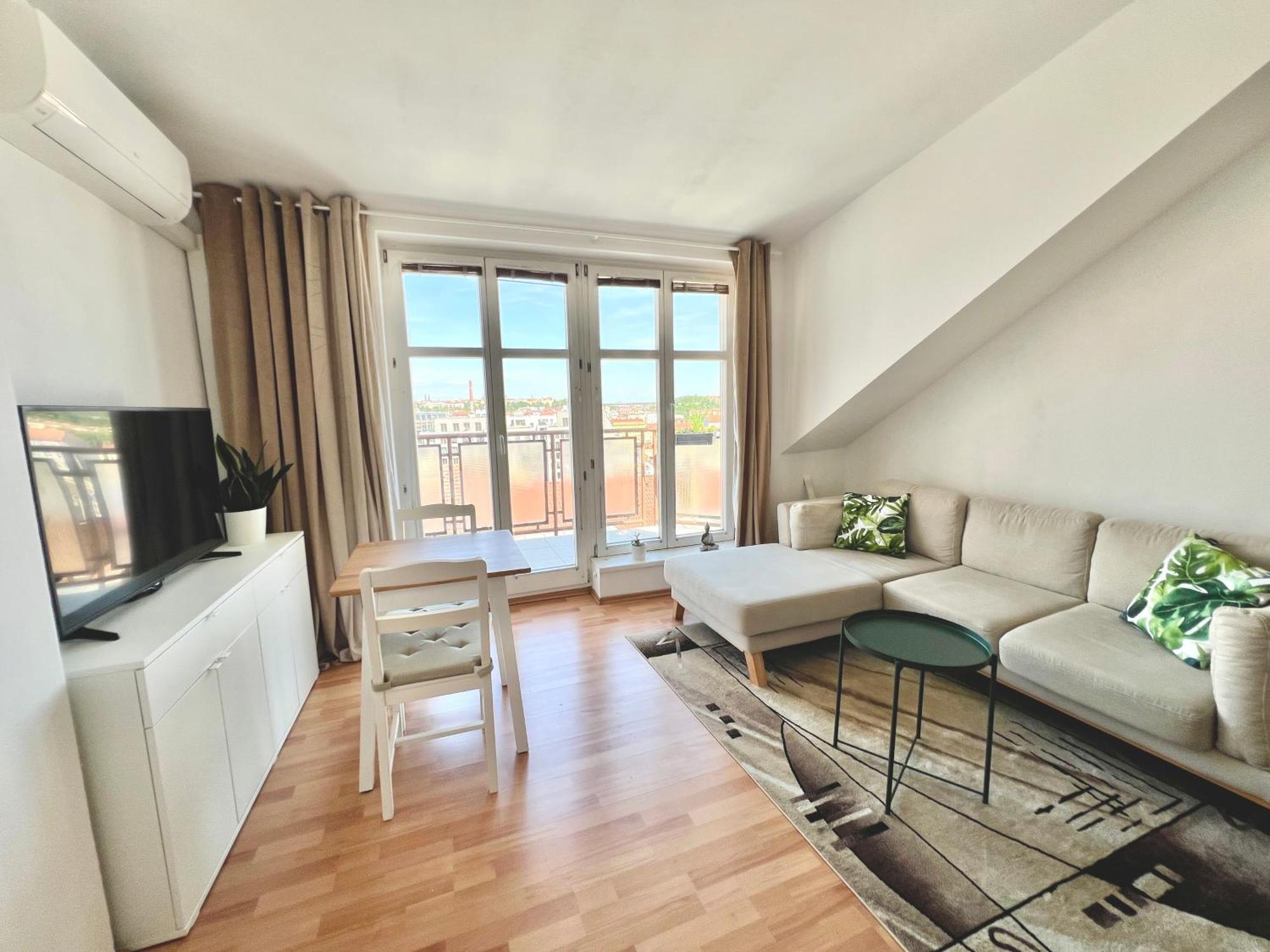Apartamento Cozy With Panorama View Praga